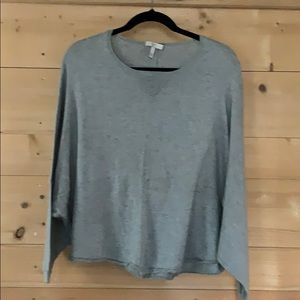 Joie gray boxy sweater size S